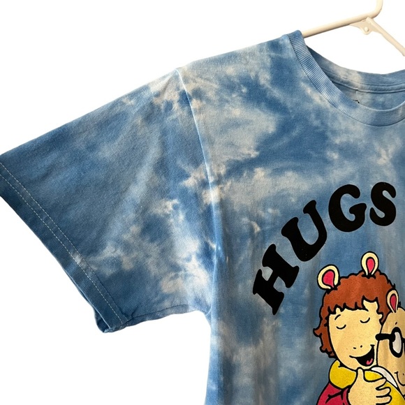 Arthur Hugs Not Drugs Tie Dye Tshirt NWOT SIZE Small - Picture 8 of 9